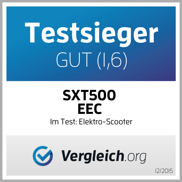 E-Scooter SXT 500 EEC Facelift 2.0 mit Zulassung